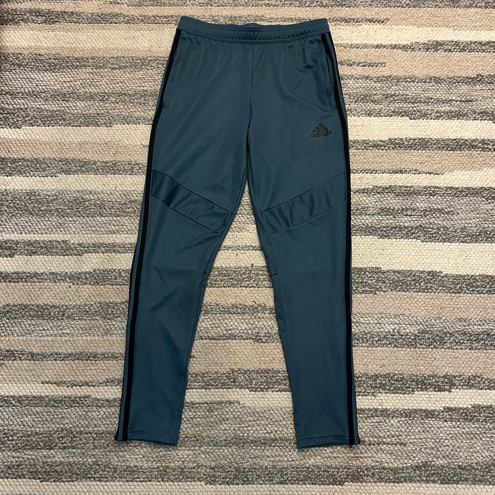 Adidas Teal Track Pants Jogger Sweatpants Men’s Medium New Without